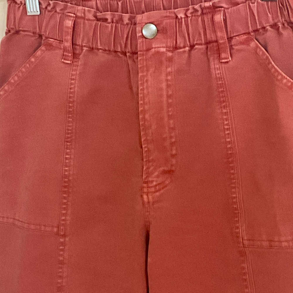YFB High-Rise Paperbag Waist Jean Pants